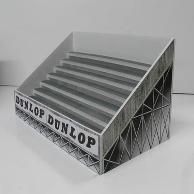 Greenhills Slot Car UK Bleachers Building Kit 1:43 Scale MACC700