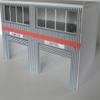 Greenhills Slot Car Building Modern Pit Boxes Kit 1:32 Scale MACC268 view 1