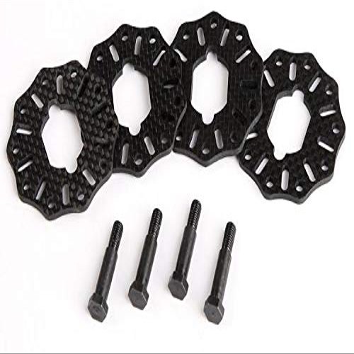 Carbon Fiber Brake Disc 4pcs for 1/5 scale Rovan ROFUN F5 4WD ON ROAD MCD XS5