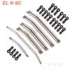 10PCS Metal Linkage with Plastic Link Rod End 313mm Wheelbase for 1/10 RC Crawler Axial SCX10 II 90046 Upgrade Part - (Color: 313mm) view 2