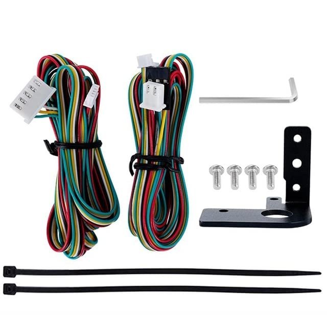 BL Touch Extension Cable and Bracket Mounting Bracket Fixing Parts for Creality Ender 3V2,Ender 3 Pro,Ender 5,CR-10 - (Color: Black)