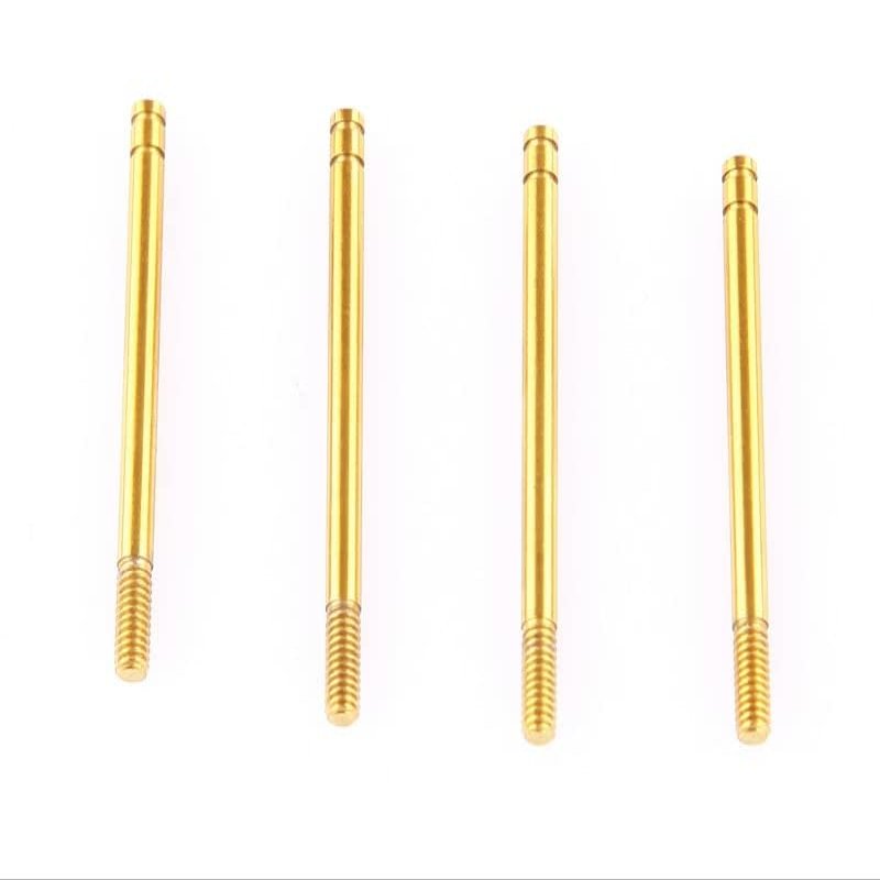 LC Racing Titn Coated Shock Shaft Set Upgrade Part EMB-1 EMB-SC/WRC/MT/DT #L6089
