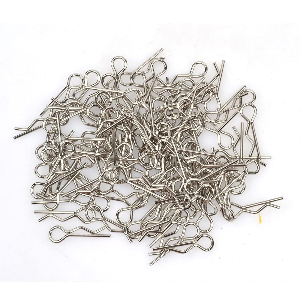 100PCS RC On-Road Car/Buggy/Truck Body Clip Pin for TRAXS RTX4 hsp 1/8 RC Car Upgrades Parts
