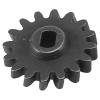 16T Steel Gears Overdrive OD Differential Gears for Axial SCX24 Gladiator JLU Bronco C10 Deadbolt 1/24 RC Car Upgrades| | - - (Color: Black) view 3