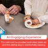 Fat Brain Toys Pretendables Cinnamon Roll Set, Pretend Play Food Sets for Kids Kitchen, Imaginative Play Kitchen Food for Ages 3 to 7 view 3