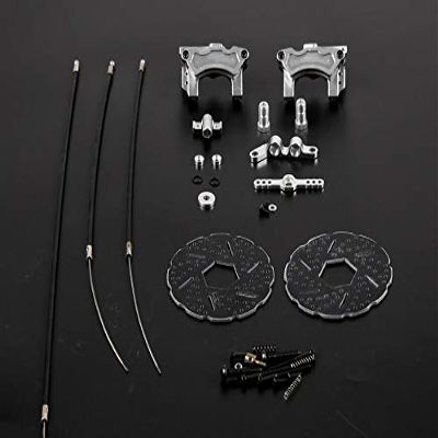 CNC Rear Wheel Wire Brake Cable Brake kit for 1/5 hpi rovan km Baja 5b RC CAR Parts