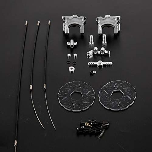 CNC Rear Wheel Wire Brake Cable Brake kit for 1/5 hpi rovan km Baja 5b RC CAR Parts