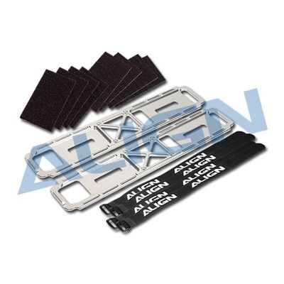 Align Trex  Support de batterie mtallique H70085, 700 pices avec suivi Pour hlicoptre 700X 700E