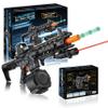 HyperBlasters M4 Wasp Gel Ball Blaster with 1000 Round Capacity Ammo Drum  Splatter Ball Blaster Includes 50,000 Planet Friendly No- Stain Beads- Fun and Exciting Electric Orby Blaster view 1