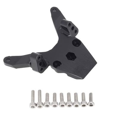 RC Bulkhead Professional Sturdy Reliable Simple Fittings Replacing Parts Kit Replacement for 1 18 Mini-T2 0 2WD - (Color: Black, CN)