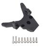 RC Bulkhead Professional Sturdy Reliable Simple Fittings Replacing Parts Kit Replacement for 1 18 Mini-T2 0 2WD - (Color: Black, CN) view 2