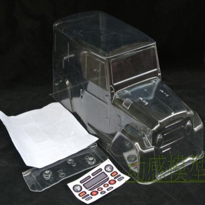 1/10 RC Rock Crawler Clear Body wheelbase 313mm for 1/10 RC Rock Crawler Axial SCX10 90046 90027