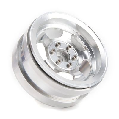 D1RC 2.2 Inch Electroplated Beadlock Wheel Rim for 1:8 1:10 TRAXS RTX-4 RTX4 R4WD D90 D110 TF2 Axial SCX10 90046