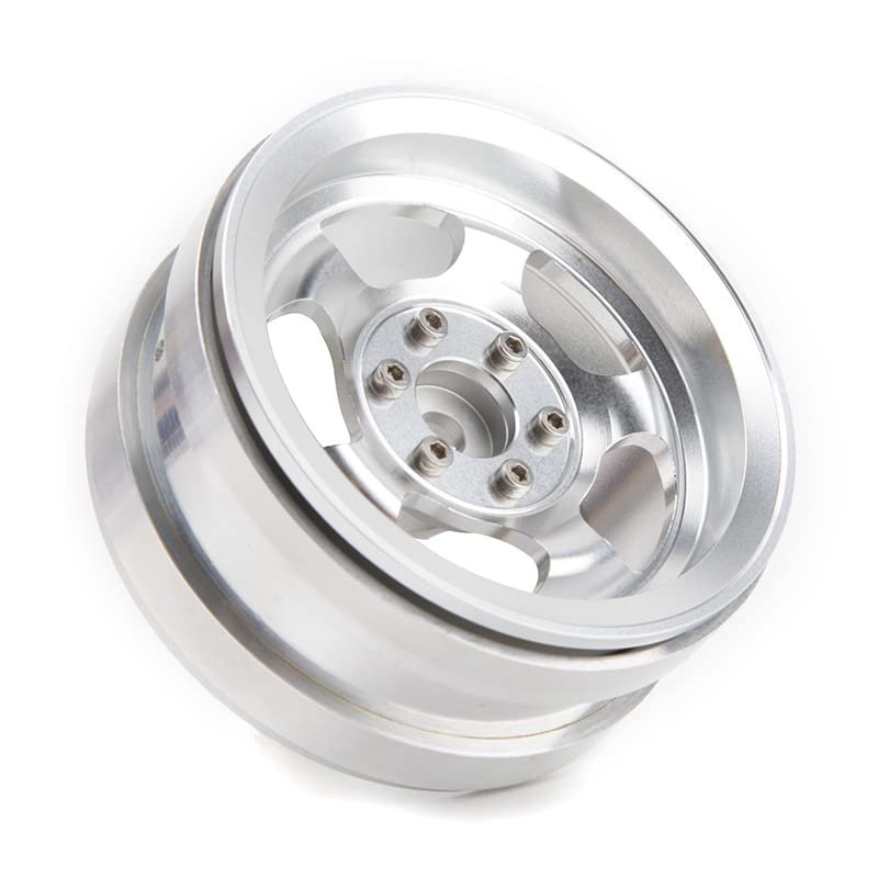 D1RC 2.2 Inch Electroplated Beadlock Wheel Rim for 1:8 1:10 TRAXS RTX-4 RTX4 R4WD D90 D110 TF2 Axial SCX10 90046
