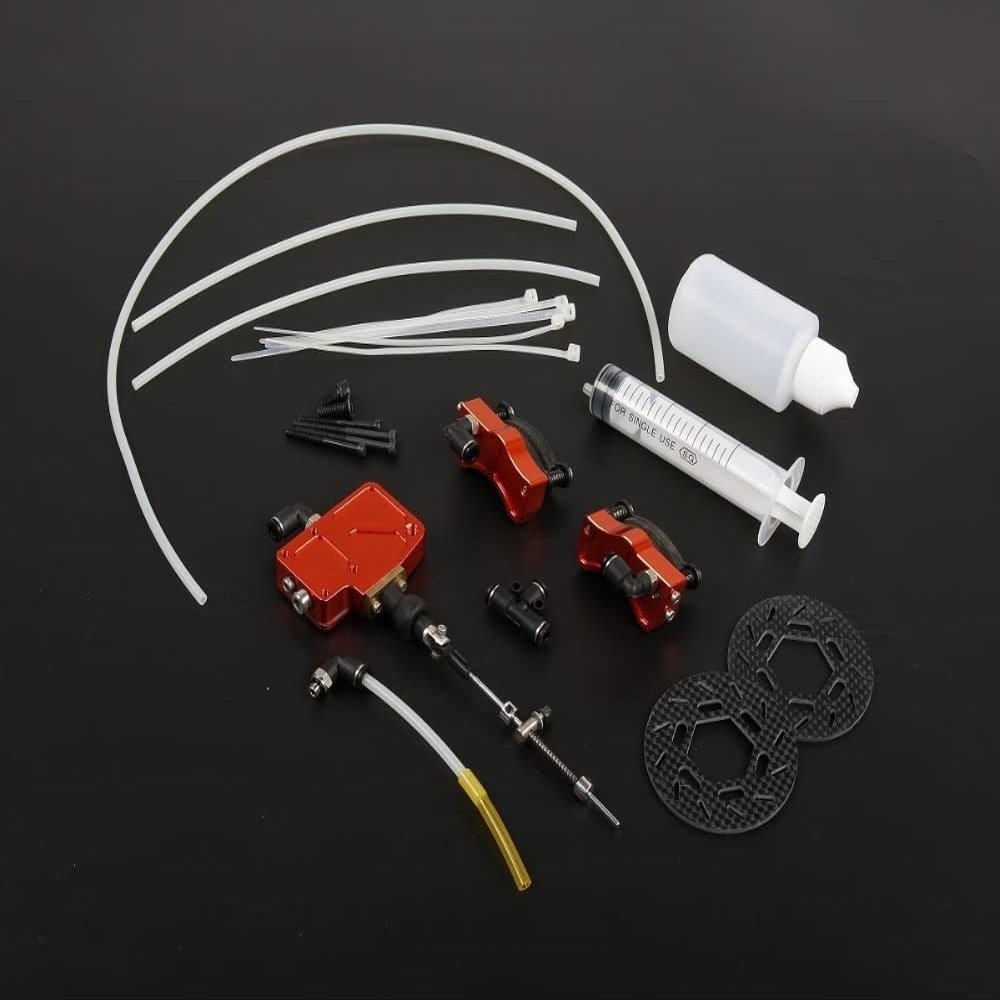 Baja Hydraulic Disc Brake Set for Baja Front Wheel for 1/5 hpi Baja 5b Parts km rovan 850891