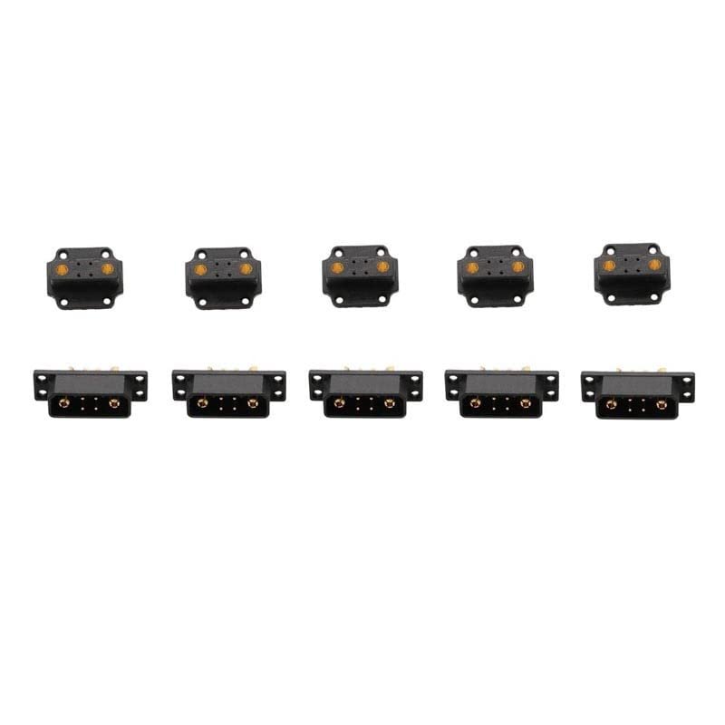 5Pairs Vtol Steering Gear Quick Release Connector 4 Pins Servo Extension Male Female Plug for RC Large Gasoline Turbojet Drone - (Color: 5pairs JX4)