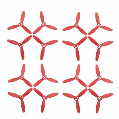 16PCS Propeller for Parrot Bebop 2 Power FPV Quadcopter Aircraft Parts Aircraft Drone Blade Red