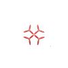 16PCS Propeller for Parrot Bebop 2 Power FPV Quadcopter Aircraft Parts Aircraft Drone Blade Red view 2