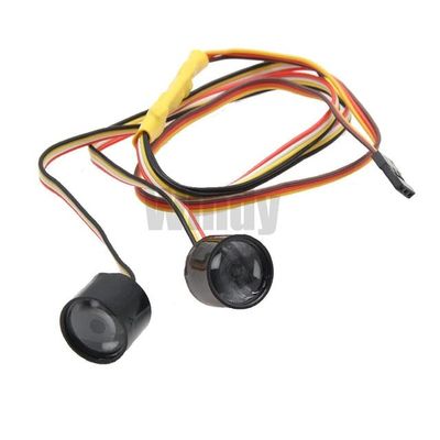 1/10 Tusk Lamp Spike Lamp LED Headlight 20MM Light for RTX4 Axial SCX10 Monster RC Crawler Car Upgrade Accessories Parts| | - - (Color: 1 Set)