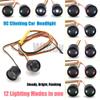 1/10 Tusk Lamp Spike Lamp LED Headlight 20MM Light for RTX4 Axial SCX10 Monster RC Crawler Car Upgrade Accessories Parts| | - - (Color: 1 Set) view 2