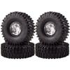 4PCS 1.9" Wheel/Rim & 120MM Super Swamper Tyre 1:10 for RC 1/10 Rock Crawler 1061-7037 view 1