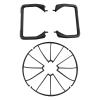 4PCS Protective Cover and 2PCS Landing Gear for UDI RC U42W U42WH U45 Drone Flying Balls| | - - (Color: Black, CN) view 2