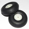 D101.6*Dia 5.1*H31mm Ultra Light High Flexibility Rubber PU Wheel & Plastic Hub RC Scale Model Airplane Landing Gear Parts view 2