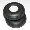 D101.6*Dia 5.1*H31mm Ultra Light High Flexibility Rubber PU Wheel & Plastic Hub RC Scale Model Airplane Landing Gear Parts view 3