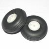 D101.6*Dia 5.1*H31mm Ultra Light High Flexibility Rubber PU Wheel & Plastic Hub RC Scale Model Airplane Landing Gear Parts view 4