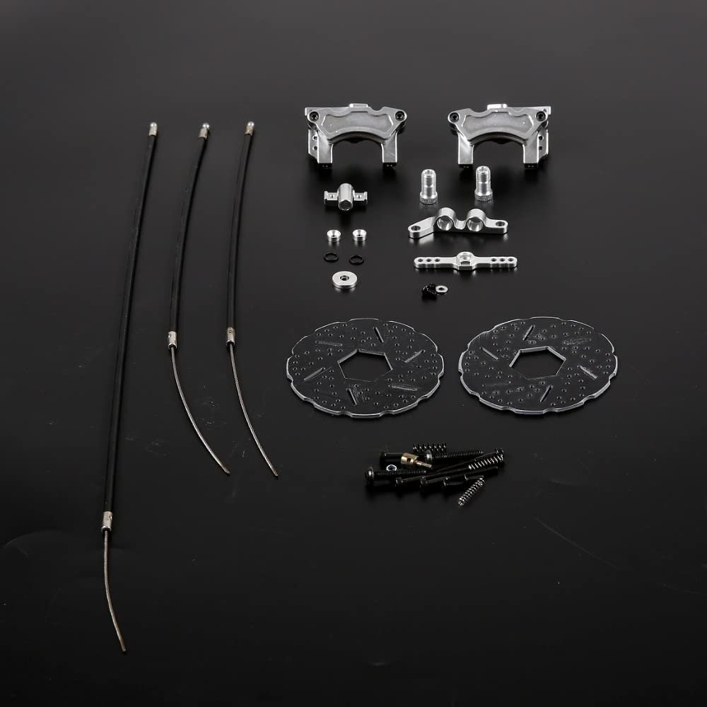 CNC Alloy Rear Brake Set for 1/5 Scale rc car hpi km rovan Baja 5b ss