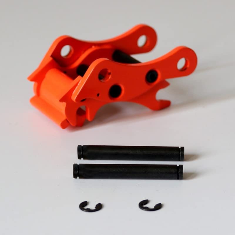 1Set Remote Control Hydraulic Excavator Model Quick Change Metal Connector Bucket Hitch Coupler for DIY Toys Loader Assembly
