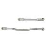 2 Pieces Steering Pull Rods RC Crawler Car Tire Parts Metal Upgraded Parts Replacement for Capra 1.9 UTB, Red - (Color: red, CN) view 2