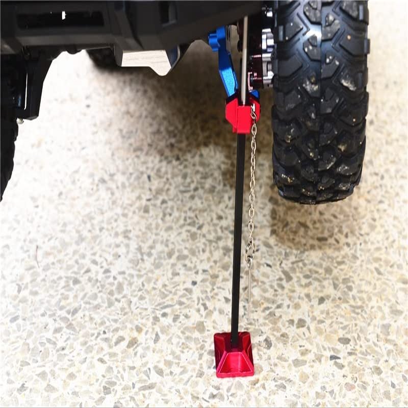 1/10 RC Metal High Lift Jack for RC Wrangler Crawler Truck Cross 8x8 RTX4 HRAXXAS AXIAL SCX10 RCW4D D90 D110 TF2 JEP Capo JKMAX