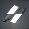 2Pairs Tarot 76mm Carbon Fiber Tail Blade for Align trex 500 RC Helicopter view 4