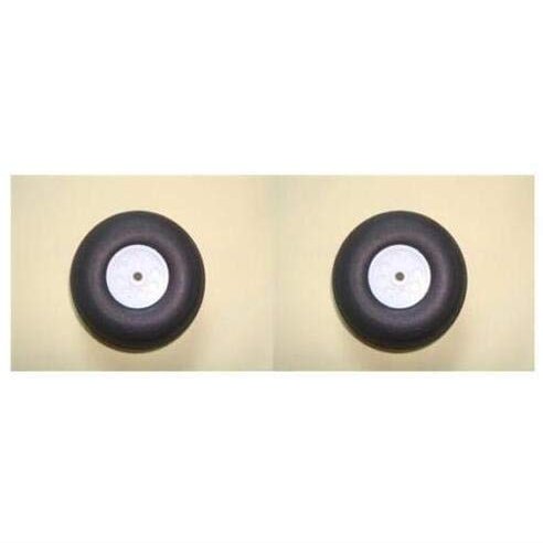 2X Rc Eva Rubber Landing Pu Wheel 1.75inch 45mm Dia 45pack Fly 3D Airpalne Aircraft - Parts & Accs -