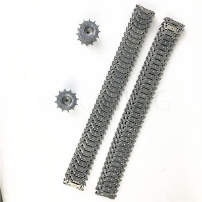 A Pair 1:16 Metal Tank Track M41A3 M41 Metal Track Suit 3839 for Remote Control Tank henglong