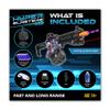 HyperBlasters M4 Wasp Gel Ball Blaster with 1000 Round Capacity Ammo Drum  Splatter Ball Blaster Includes 50,000 Planet Friendly and No- Stain Beads- Fun and Exciting Electric Orby Blaster view 3