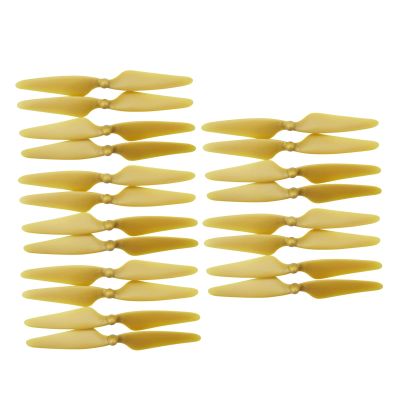 20PCS for HBSAN H501s H501A H501C H501M H501S W H501S pro MJX B3 Bugs 3 B3H Bugs 3H F17 F100 Drone Propellers Gold