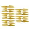 20PCS for HBSAN H501s H501A H501C H501M H501S W H501S pro MJX B3 Bugs 3 B3H Bugs 3H F17 F100 Drone Propellers Gold view 1