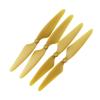 20PCS for HBSAN H501s H501A H501C H501M H501S W H501S pro MJX B3 Bugs 3 B3H Bugs 3H F17 F100 Drone Propellers Gold view 4