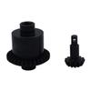Zamiennik dla 1/18 Capra Utb18 may koza Most zb stalowy zb zdalnego sterowania samochodw wspinaczkowy Upgrade - (Color: Black) view 1