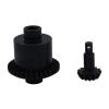 Zamiennik dla 1/18 Capra Utb18 may koza Most zb stalowy zb zdalnego sterowania samochodw wspinaczkowy Upgrade - (Color: Black) view 2