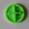 30pcs 36mm 2mm TT Hole Green Pulley/Model Plastic Wheel/Technology Model Parts/DIY Toy Parts/Baby Toys PU362ABG view 1