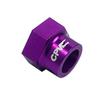 Purple Aluminum Brake Disk Adaptor for HPI Savage view 1