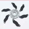 4 pcs Stainless Steel Brake Discs + 6 pcs Fiber Brake Pads for LOSI 5IVE-T view 2