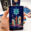 La Muci Fantome Tarot Card Deck 80-Card Minimalist Deck with Guidebook and AR App for Beginners, Inspired by Astrology, Phantomwise & Golden Thread view 4