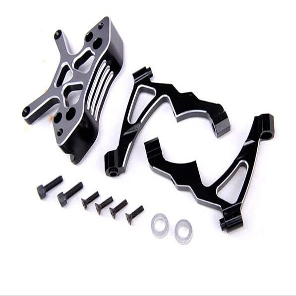 Baja CNC Alloy Front Shock Tower Set Fits 1/5 hpi Baja 5b km rovan