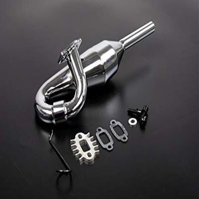 Rovan LT SLT V5 4WD Buggy Chrome Steel Performance Tuned Pipe fit LOSI 5IVE-T