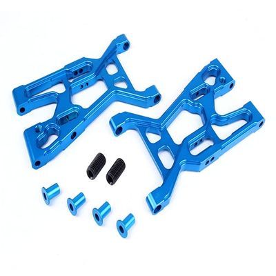 CNC Front Lower Suspension Set for LT 5T Silver and Blue can Choose