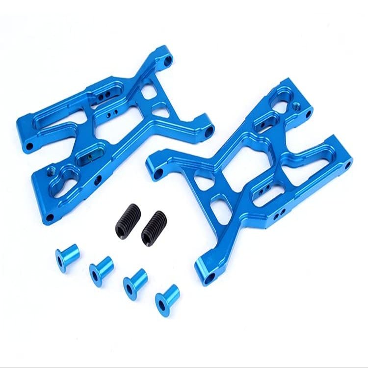 CNC Front Lower Suspension Set for LT 5T Silver and Blue can Choose